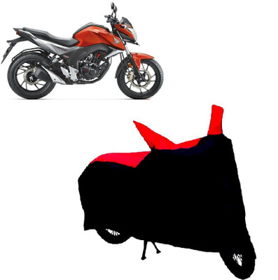 

Kaaz Two Wheeler Cover for Honda(CB Hornet 160, Black)