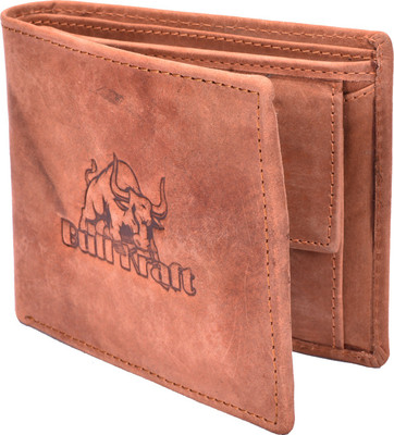 

Bull Kraft Men Casual, Formal Tan Genuine Leather Wallet(5 Card Slots), Tan-03
