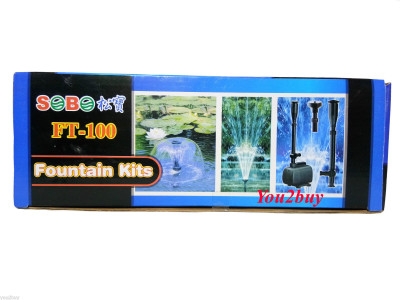 

Jainsons SOBO FT-100 Water Aquarium Pump(304.8 cm)