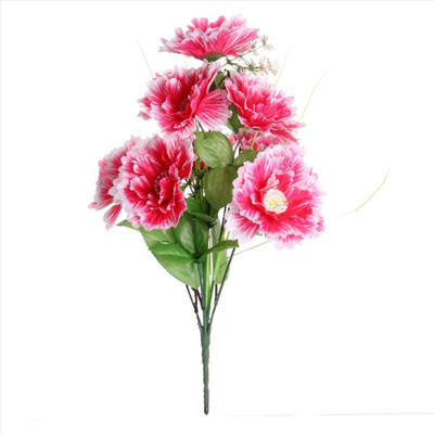 

JaipurCrafts New Arrival Decorative Season Multicolor Carnations Artificial Flower(17.71654 inch, Pack of 1)