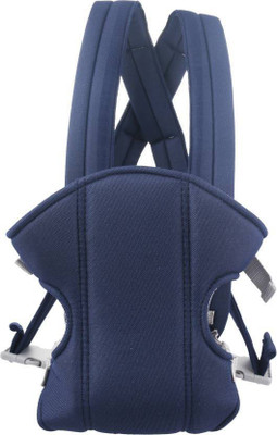 

SND New Soft Cotton Adjustable With Multi Positions Front & Back Baby Carrier Baby Carrier(Blue, Front Carry facing in)