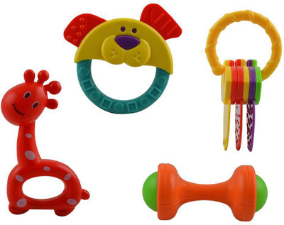 

Joymart Rattle Jhunjhuna for New Born Baby Infants Rattle(Multicolor)
