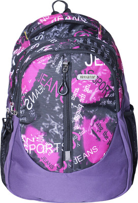 

Navigator Laptop Backpack/ BackPack 15 L Backpack(Purple)