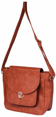 

Kreative Bags kreative women bags Waterproof Shoulder Bag(Tan, 3 L)