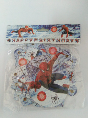 

Funcart Funcart Spiderman Happy birthday letter banner Banner(4 ft, Pack of 1)