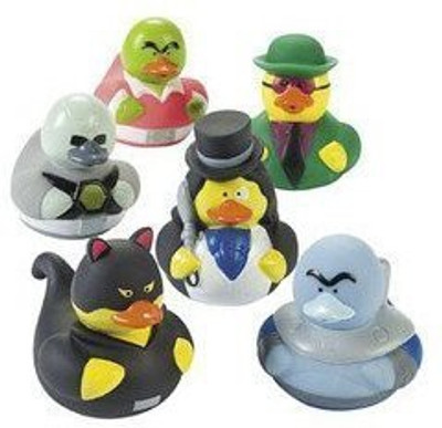 

Fun Express Villain Duckies Duckys Villain Rubber Ducks Bath Toy(Multicolor)