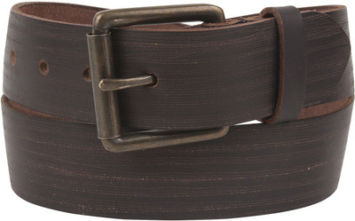 

Aditi Wasan Men Casual Brown Genuine Leather Belt, Brown14