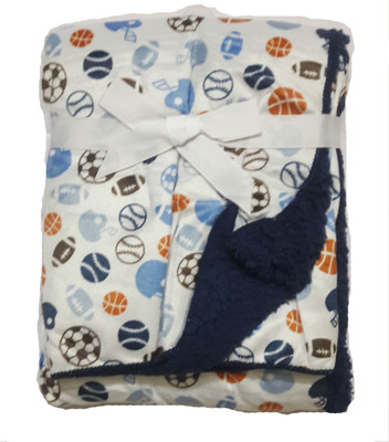 

Adore Printed  Crib Baby Blanket(Microfiber, Multicolor