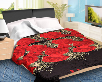 

M G'S Real Decor 3D Printed  Blanket(Microfiber, Multicolor