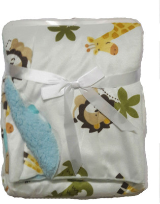 

Adore Animal  Crib Baby Blanket(Microfiber, Multicolor