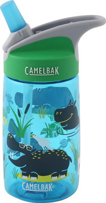 

CamelBak Eddy Kids 400 ml Sipper(Pack of 1, Multicolor), Hip hippos