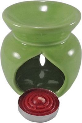 

Indian Ocean n Oil Burner 5ml Liquid Air Freshener with 1 tealight Candle(Green, Red, Pack of 1)