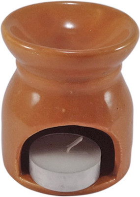 

Indian Ocean Oil Burner 5ml Liquid Air Freshener with 1 tealight Candle(Brown, Pack of 1)