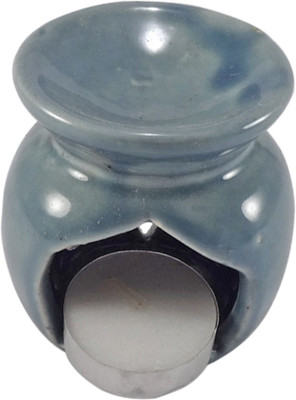 

Indian Ocean Oil Burner 5ml Liquid Air Freshener with 1 tealight Candle(Grey, Pack of 1)