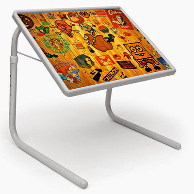 

Shopper52 Plastic Portable Laptop Table(Finish Color - Brown)