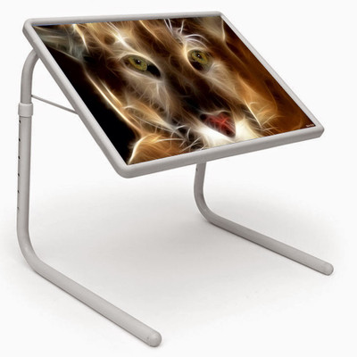 

Shopper52 Plastic Portable Laptop Table(Finish Color - Brown)