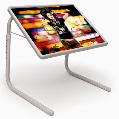 

Shopper52 Plastic Portable Laptop Table(Finish Color - Multicolor)