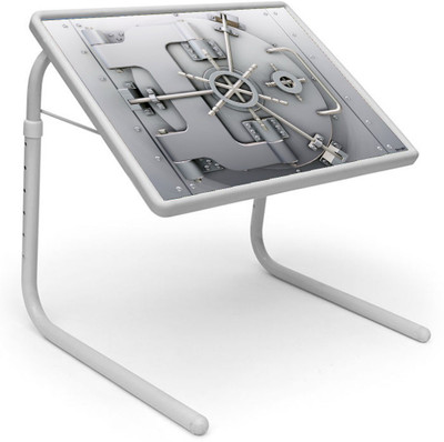 

Shopper52 Plastic Portable Laptop Table(Finish Color - White)