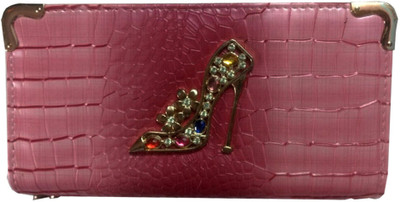 

One Touch Solution Party Pink Clutch