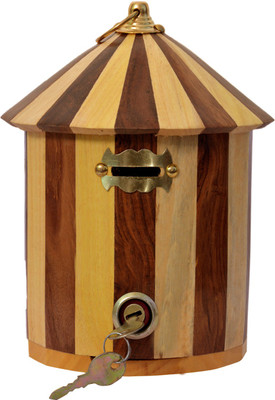 

Craft Trade Hut Money bank Coin Bank(Multicolor)
