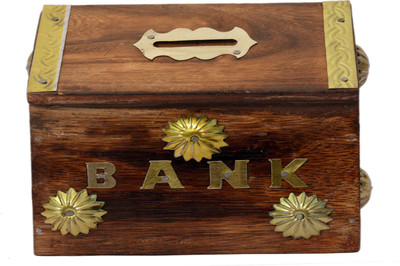 

Craft Trade Hut Piggy Bank Coin Bank(Multicolor)