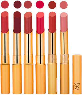

Rythmx Imported Lipstick Combo of 6 Pcs for Ladies Women Girls 162201716(Multicolor,, 13.2 g)