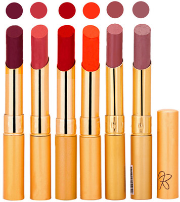 

Rythmx Imported Lipstick Combo of 6 Pcs for Ladies Women Girls 162201757(Multicolor,, 13.2 g)