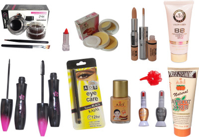 

ADS Ads Best Makeup Combo - 13 in 1(Set of 13)