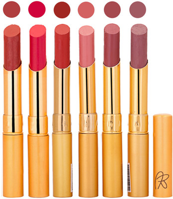 

Rythmx Imported Lipstick Combo of 6 Pcs for Ladies Women Girls 162201773(Multicolor,, 13.2 g)