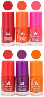 

Aroma Care Matte Nail Polish Combo-cc 2-28-37-49-554-574 Multicolor,(Pack of 6)