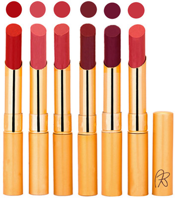 

Rythmx 6 Pcs Color Lipstick Makeup Creamy Matte Long Lasting Lip Colors 162201747(Multicolor,)