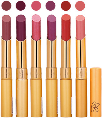 

Rythmx Imported Lipstick Combo of 6 Pcs for Ladies Women Girls 162201780(Multicolor,, 13.2 g)