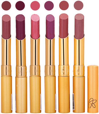 

Rythmx Imported Lipstick Combo of 6 Pcs for Ladies Women Girls 162201781(Multicolor,, 13.2 g)