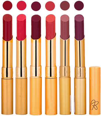 

Rythmx 6 Pcs Color Lipstick Makeup Creamy Matte Long Lasting Lip Colors 162201727(Multicolor,)