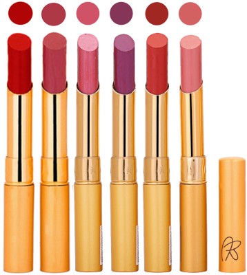 

Rythmx Imported Lipstick Combo of 6 Pcs for Ladies Women Girls 162201746(Multicolor,, 13.2 g)