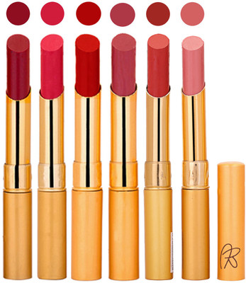 

Rythmx 6 Pcs Color Lipstick Makeup Creamy Matte Long Lasting Lip Colors 162201723(Multicolor,)