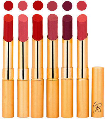 

Rythmx 6 Pcs Color Lipstick Makeup Creamy Matte Long Lasting Lip Colors 162201754(Multicolor,)