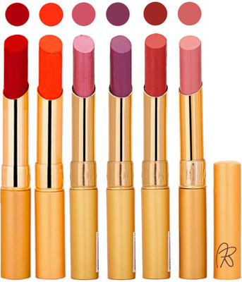 

Rythmx Imported Lipstick Combo of 6 Pcs for Ladies Women Girls 162201777(Multicolor,, 13.2 g)