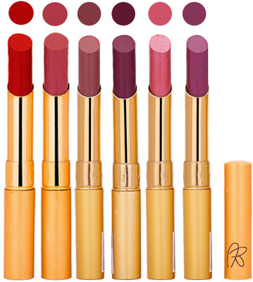

Rythmx Imported Lipstick Combo of 6 Pcs for Ladies Women Girls 162201743(Multicolor,)
