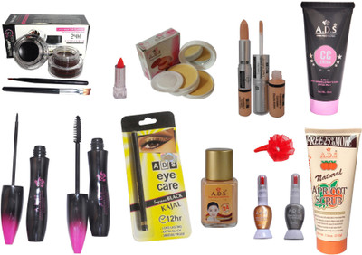 

ADS Best Makeup Combo - 13 in 1(Set of 13)