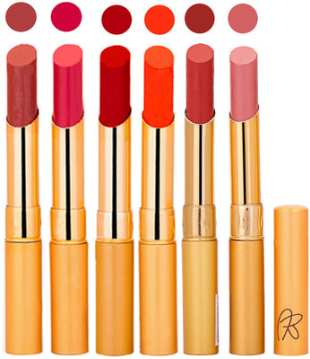 

Rythmx Imported Lipstick Combo of 6 Pcs for Ladies Women Girls 162201766(Multicolor,, 13.2 g)