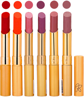 

Rythmx Imported Lipstick Combo of 6 Pcs for Ladies Women Girls 162201778(Multicolor,)