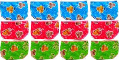 

Welo New Born Washable Reusable Plastic Towel Diaper/Langoti - S(12 Pieces)