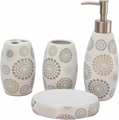 

EON Ceramic Bathroom Set(Pack of 4)