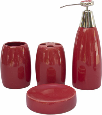 

EON Ceramic Bathroom Set(Pack of 4)