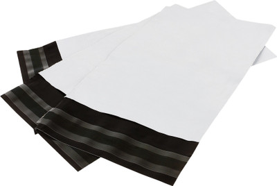

Styles Creation Tamper Proof POD Courier Bags POD 6"X8" (Pack of 100)(White, Black)