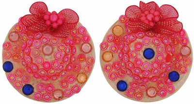 

Maayra 2 School Wear Clips Hair Clip(Red, Pink)