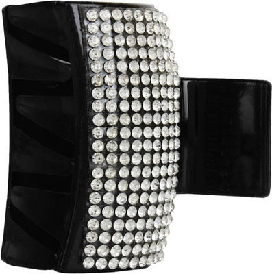 

Brazeal studio Clip Hair Clip(Black, White)
