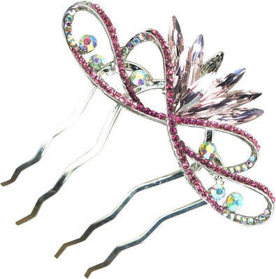 

Glitters Online Pink Colour Hair Claw(Multicolor)