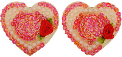 

Maayra 2 Daily Wear Clips Hair Clip(Red)